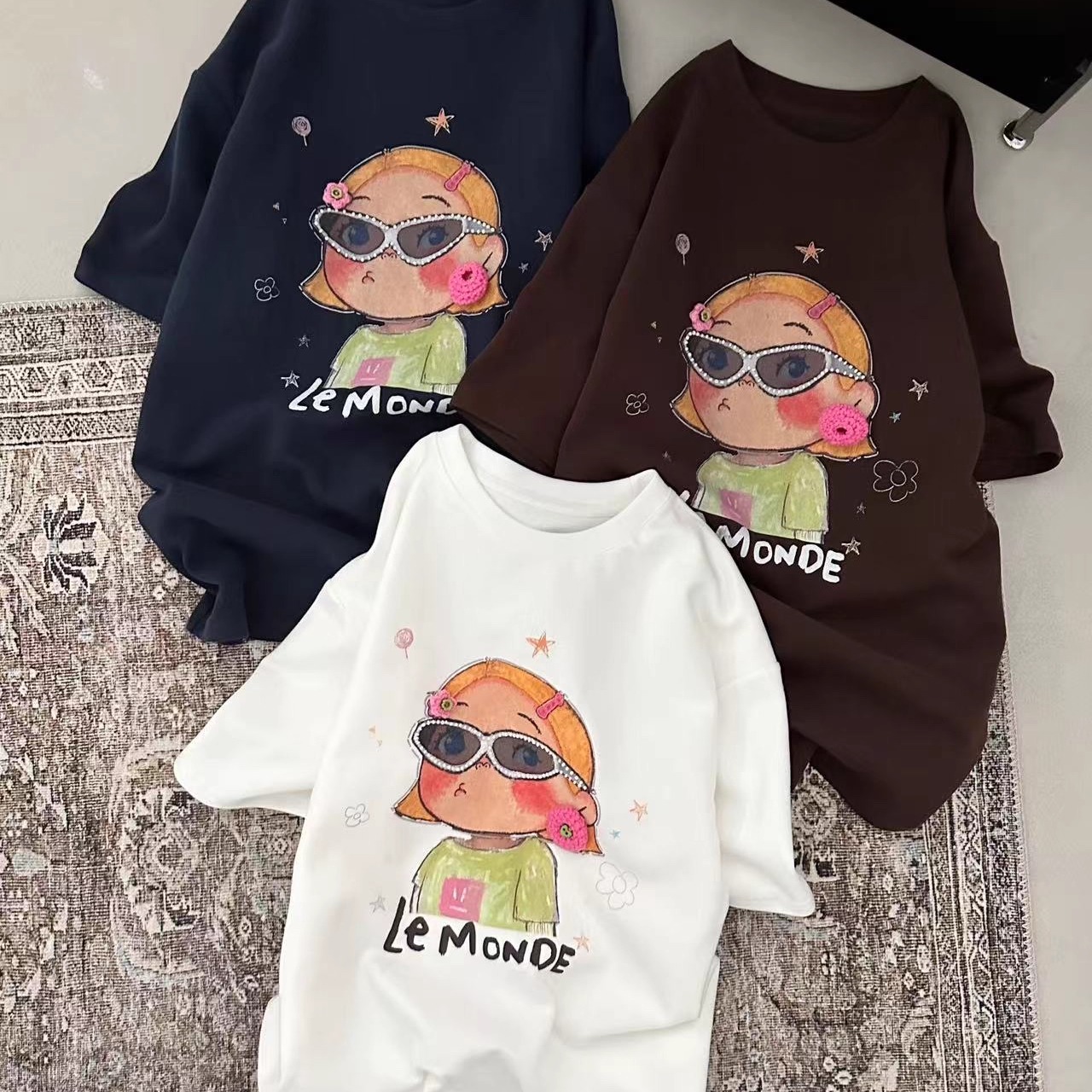 2025秋冬新款宽松显瘦短袖T恤