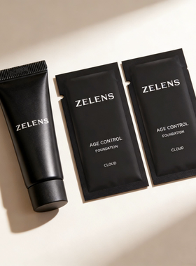 zelens粉底液小样2ml中样5ml光泽保湿持久奶油肌Age/Youth试用装