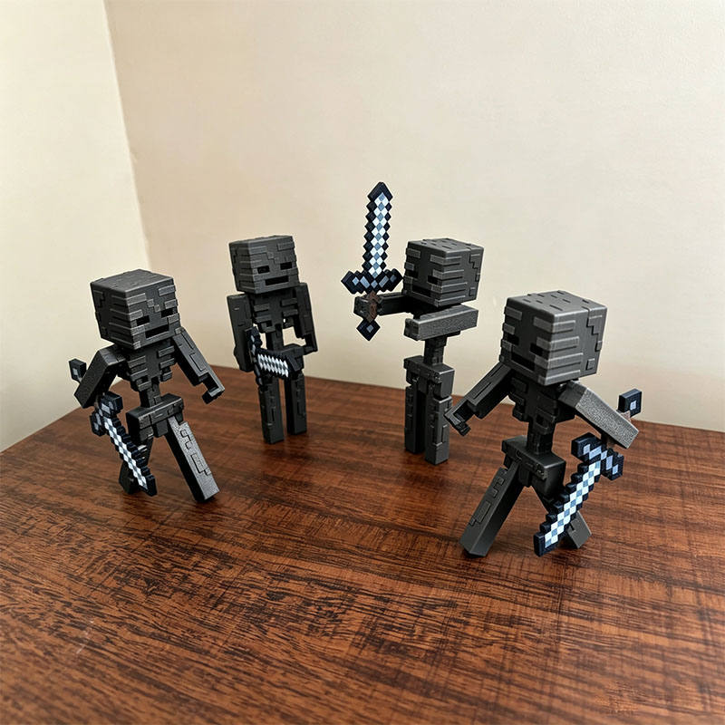 可活动关节凋零骷髅3d打印玩具