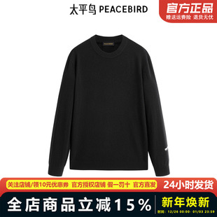 毛衣冬季 太平鸟男装 新款 山羊绒修身 B1EBE4B16 针织衫 商场同款