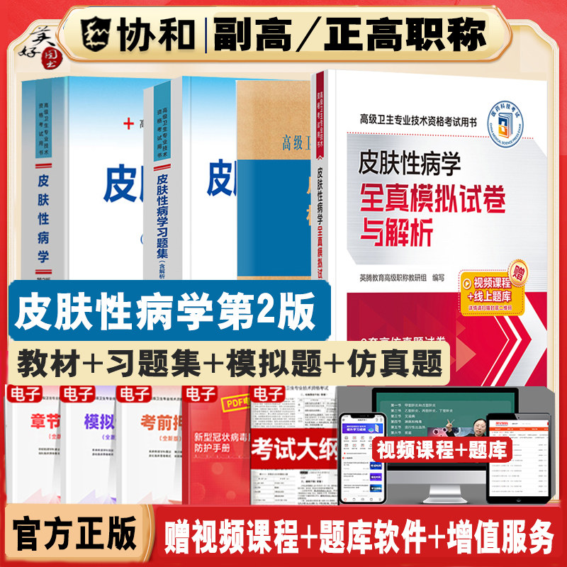 皮肤性病学副主任医师职称考试书