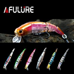 阿夫路多节鱼全水层米诺路亚饵溪流钓翘嘴鲈鱼假饵马口鳟鱼假饵