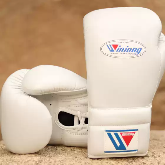 Winning Style Lace-Up Japanese Boxing Gloves for Adults and Children, Suitable for Muay Thai, Fighting, and Free Fighting