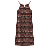 大象纹吊带裙女宽松中长款 老钱风新中式 连衣裙 泰纹 JINYU矜羽