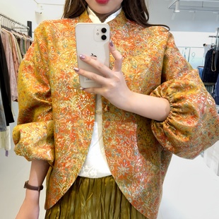 JINYU矜羽【花溪】新中式设计感外套上衣秋冬款