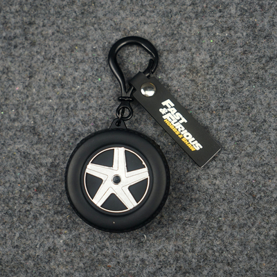 外单速度与激情10轮胎钥匙扣