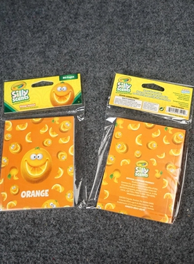 BB2外单橘子香味记事本日记本80页