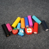 EB3日单儿童卡通造型橡皮绘画文具5个