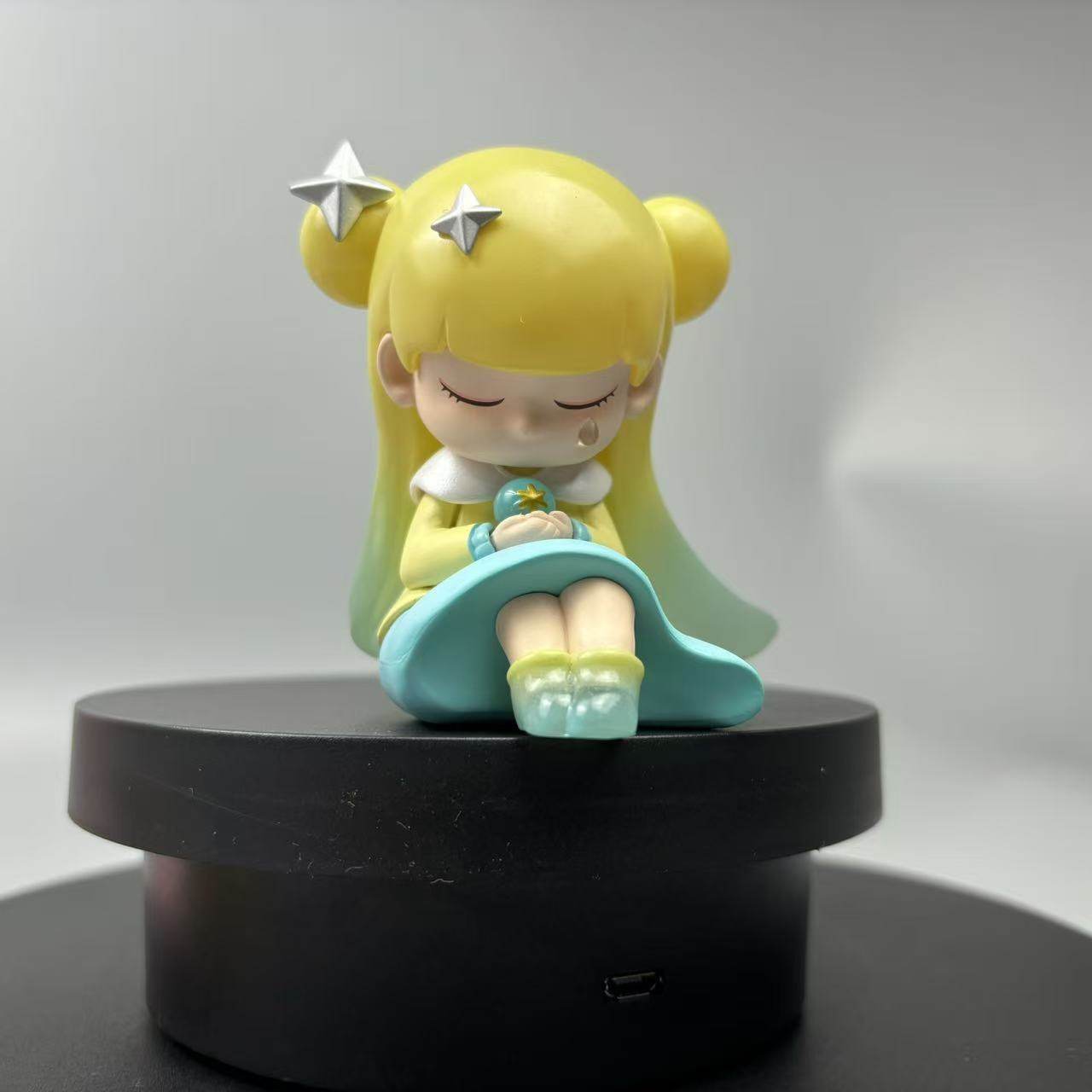 落泪少女创意古风东方绘卷盲盒潮玩礼品学生女生礼物装饰摆件