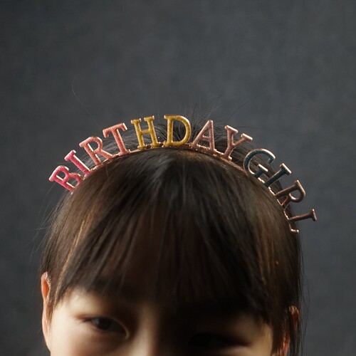 birthdaygirl生日装扮发饰