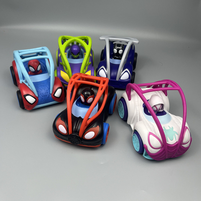 卡通动漫蜘蛛侠回力车翻斗车