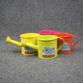 外单儿童过家家玩具铁制浇花水壶长嘴花洒壶园艺浇菜