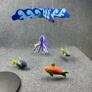 外单出口英国儿童床铃玩具床头摇铃挂件床头挂件新生儿玩具挂饰