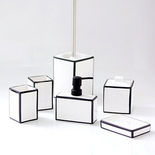 韩国单高颜值家居性冷淡北欧极简风卫浴系皂盒分装漱口杯子马桶刷