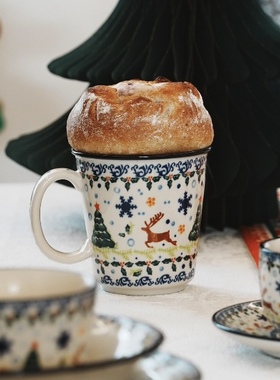 英国RD外贸原单正品圣诞陶瓷马克杯大容量水杯牛奶杯咖啡杯泡麦片