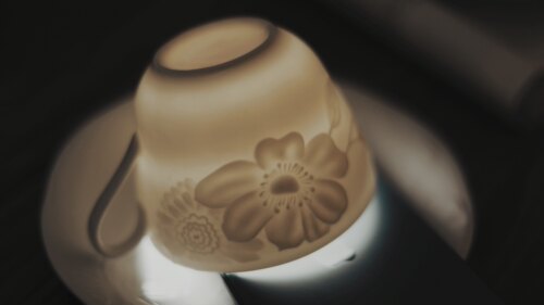 2026新款骨瓷餐具整套景德镇碗盘高级感纯白浮雕碗碟套装家用轻奢