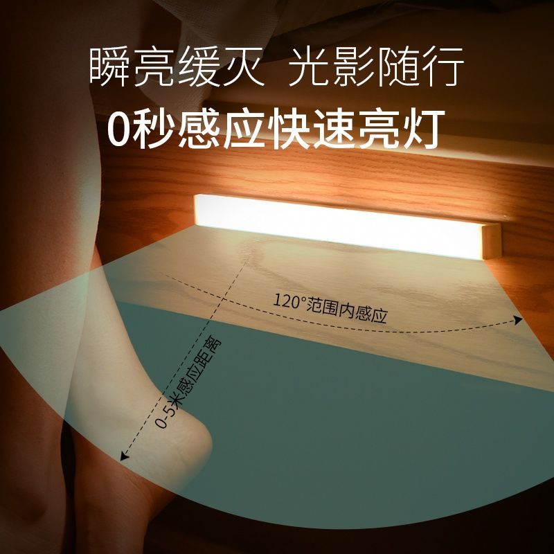 顶者led磁吸长条感应灯