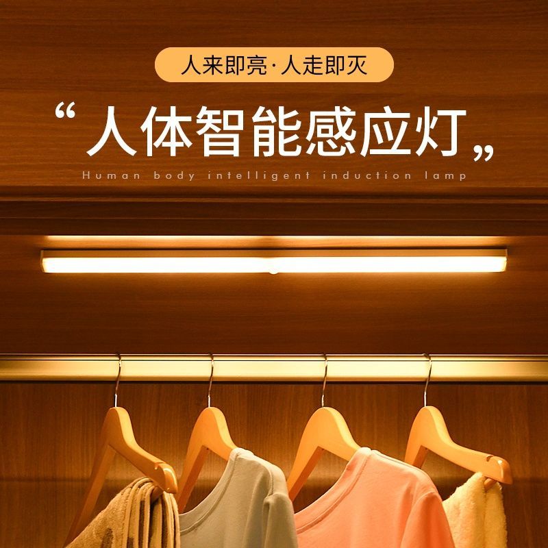 顶者LED长条人体感应灯