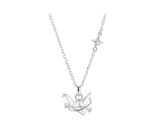 珂里clect星光千纸鹤项链女纯银新款2025年爆款轻奢小众生日礼物