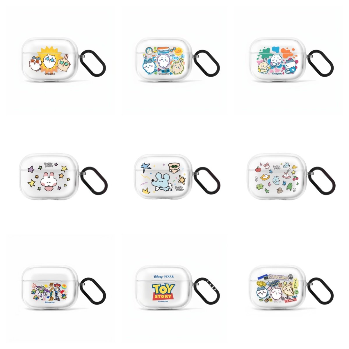 CASE联名吉伊卡哇夏日主题适用苹果无线蓝牙耳机套AirPods Pro3代耳机壳airpods4透明airpods3华强北C家,3C数码配件,耳机保护套,淘宝优惠券,粉丝福利购,淘宝优惠卷