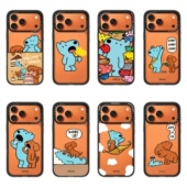 CASE联名eteecy蓝棕色狗狗适用iPhone17ProMax壳苹果16Pro 12磁吸MagSafe保护套华强北C家 15plus