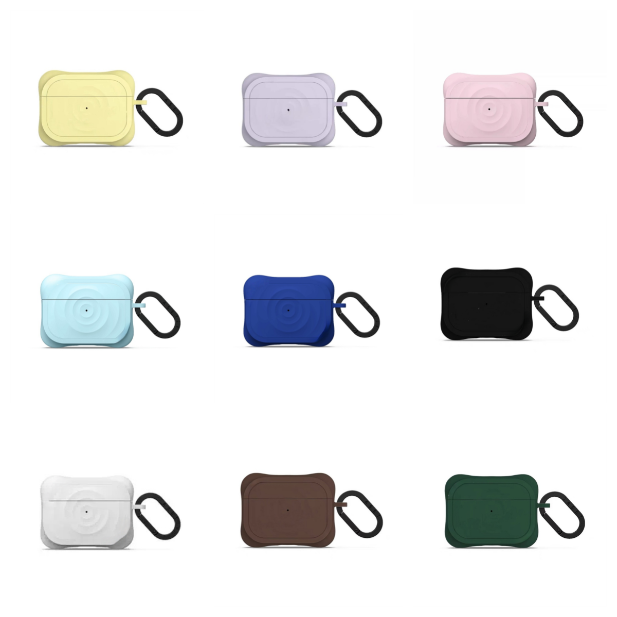 CASE联名波漾耳机壳纯色AirPodspro3适用苹果无线蓝牙Pro2保护壳耳机保护套airpods3代AirPods4华强北