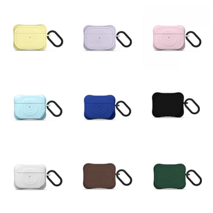 CASE联名波漾耳机壳纯色AirPodspro3适用苹果无线蓝牙Pro2保护壳耳机保护套airpods3代AirPods4华强北