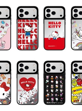 CASE联名凯蒂猫Hellokitty系列适用iPhone17ProMax壳苹果16Pro 15plus 14 13 12磁吸MagSafe保护套华强北C家