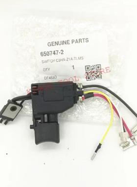 开关6507472适用牧田BDF456 BDF446 DHP456 DF456D DF453D DHP446