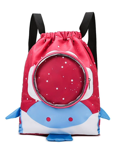 Водонепроницаемая сумка для хранения для плавания с разделителями подходит для мужчин и женщин, портативный мультяшный пляжный рюкзак