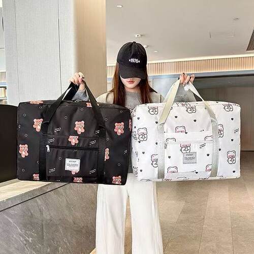 短途可爱出行手提旅行包待产包轻便大容量学生旅游外出行李收纳袋