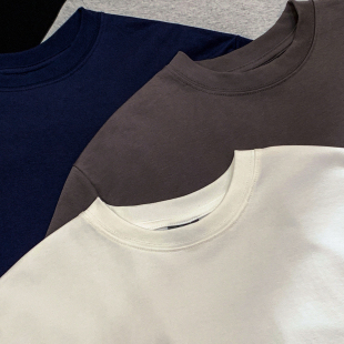 打底户外休闲 廓形运动健身速干短袖 美式 高街索罗娜小领口凉感美式