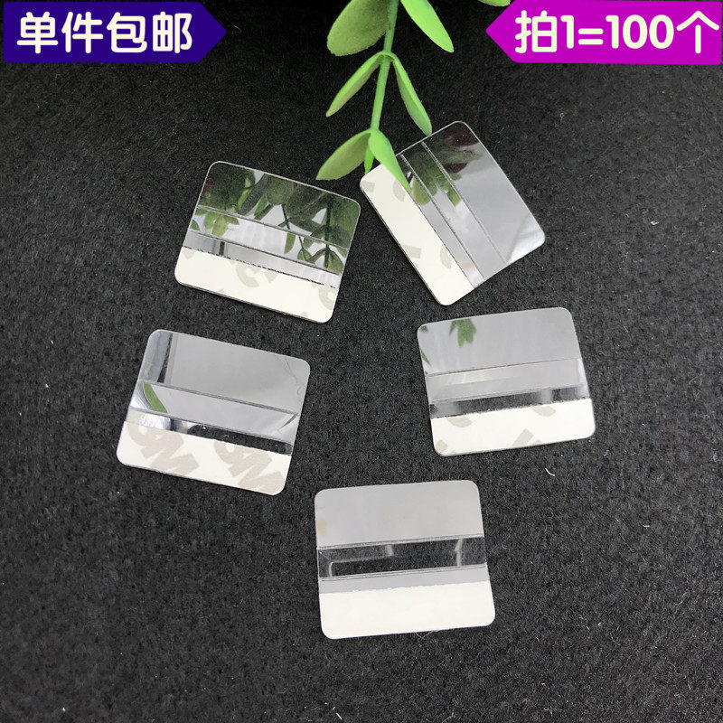 塑料挂钩 单独挂卡 pvc39丝透明挂牌 自粘吊牌耳钉牌耳环粘钩diy