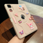 2025新款 ipad11代保护套带笔槽air7保护壳360旋转Pro11寸适用苹果8平板ipad9 10亚克力2021防弯10.2寸女mini7