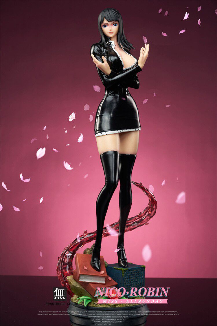 瘾君子 无名 無名 司法岛 妮可 罗宾 海贼王 gk限量模型手办雕像