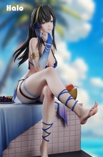 瘾君子 halo工作室 尘白禁区 凯茜娅 限量gk模型玩具手办 雕像