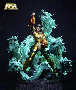 瘾君子 精灵社 圣斗士星矢 天秤座 童虎 正版授权 限量手办雕像