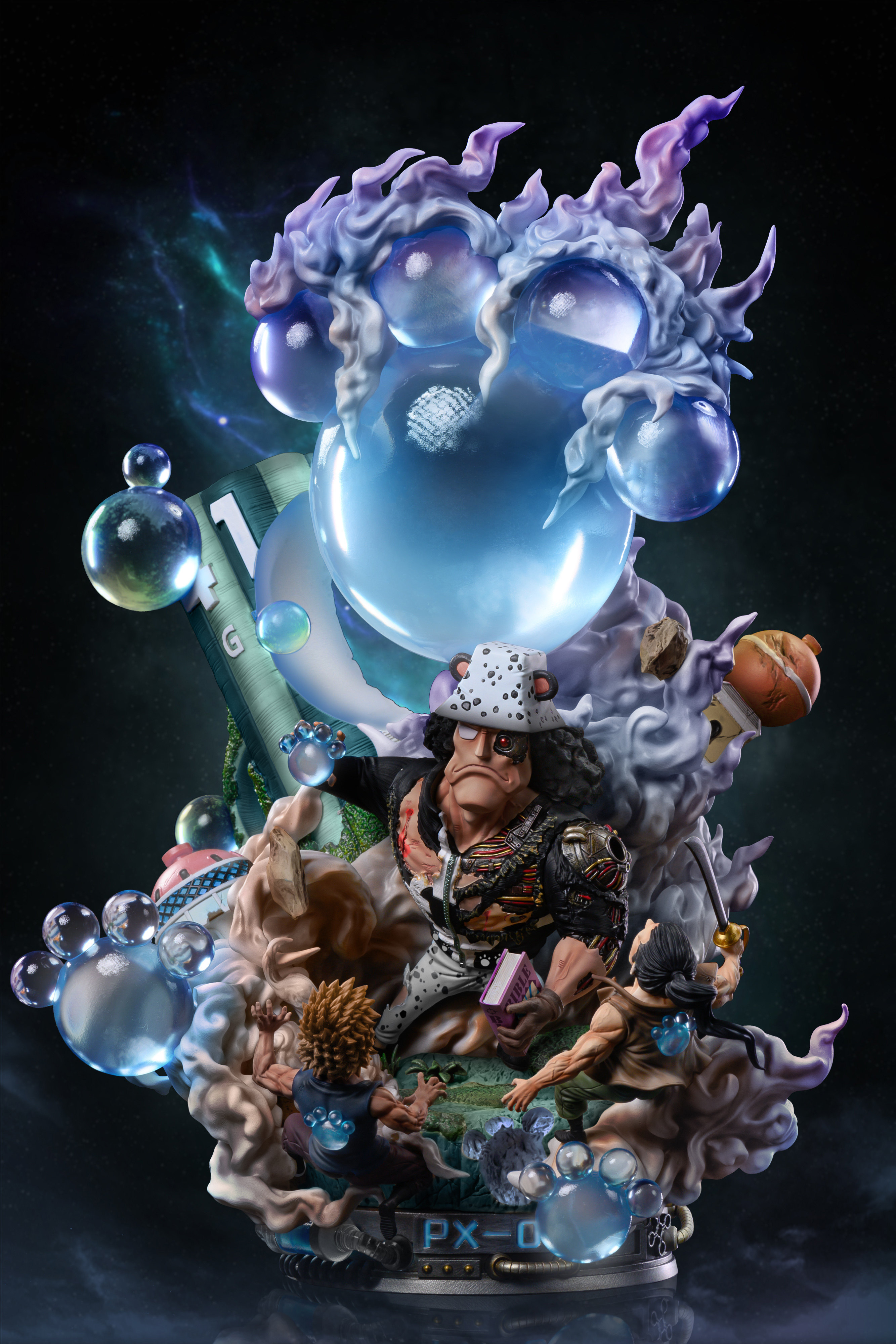 十月动漫 g5 觉醒 巴索罗米 熊 七武海 海贼王 限量gk手办雕像