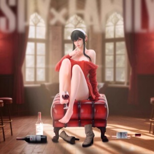 瘾君子 粉蝶 Studio 微醺的 约尔 太太 间谍过家家 限量手办雕像