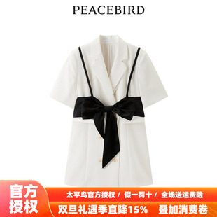 式 太平鸟女装 品质西装 新款 连衣裙A1FAD2E06 2025秋季