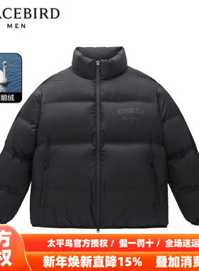 【哈利波特联名】太平鸟男装2025年秋季新款立领羽绒服B1ACD4426