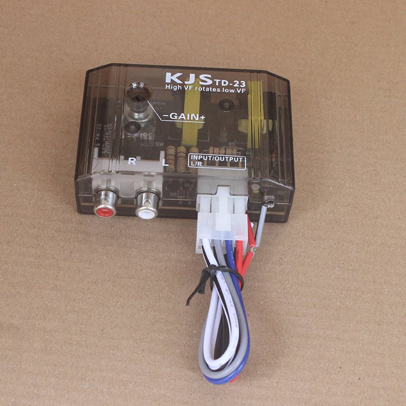 汽车音响PH-6高转低功放低音炮音频转换器 车载音响高音频转低音