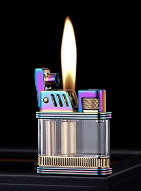 佐罗Z716弹射透明油仓煤油打火机防风个性创意定制男士礼品