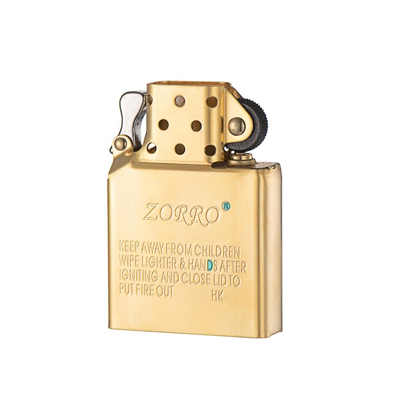佐罗通用机芯 内胆金色白色复古机芯煤油打火机配件正版