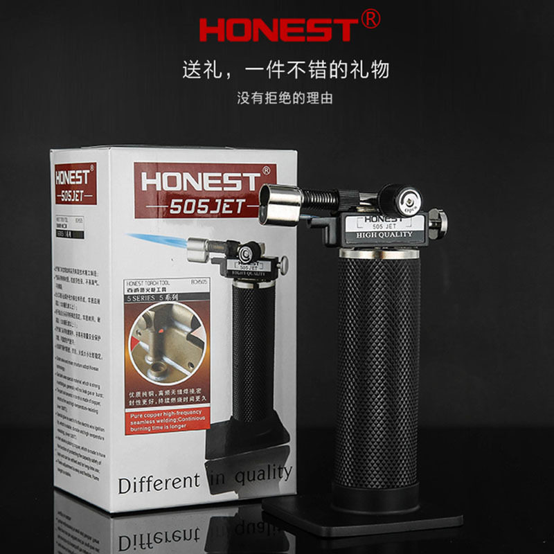 百诚直冲喷枪防风金属打火机图片