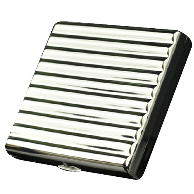 正品双枪烟盒10 12 16 20支装烟盒瓦楞 铜质超薄个性创意男 女士