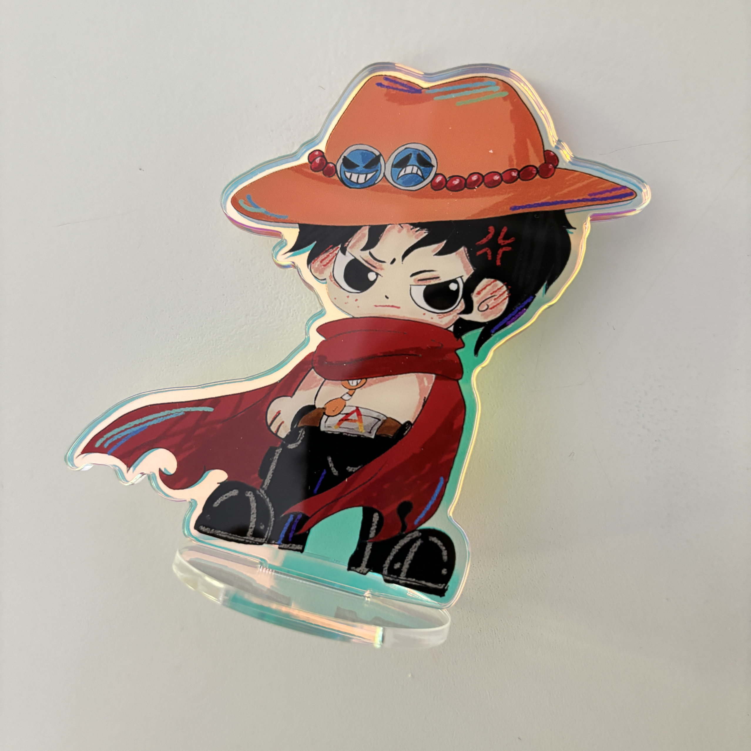 海贼王同人周边艾斯q版立牌