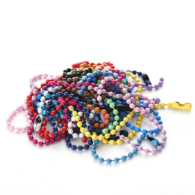 BEAD BEAD CHAIN DIY WAVE BEAD CHAIN CHAIN ACCESSORIES STONE PLASTIC CLAY SOFT POTTERY PENDANT COLOR BAKED PAINT CLAY BEANS