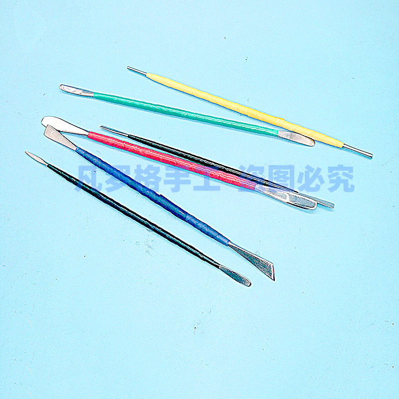 开眼刀抹刀超轻粘土面塑石塑黏土工具软陶人偶细节开脸泥塑工具刀