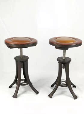 复兴古董家居民国红木荷包蛋转椅